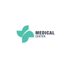 medical logo. concept style vector design