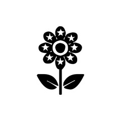 Obraz premium Flower icon