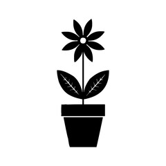 Fototapeta premium Flower icon