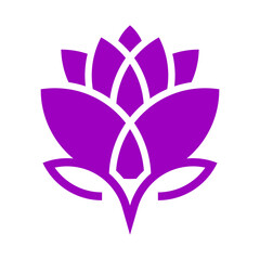 Lotus Vector Logo Design Template