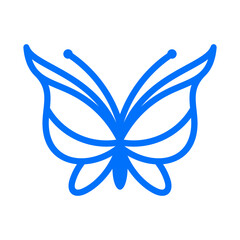 Butterfly Vector Logo Design Template