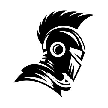 Spartan Vector Logo Design Template