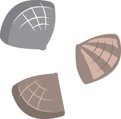 アサリのイラスト