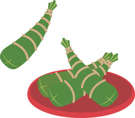 ちまきのイラスト