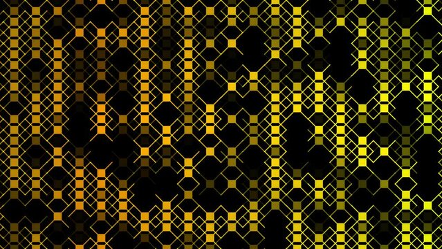 pattern for futuristic grid concept. Abstract technology background for cyberspace surface. Seamless loop.
