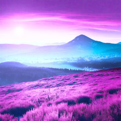 자연이 보여주는 아름다운 경치