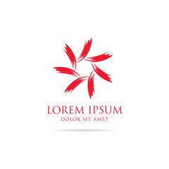 Obraz premium abstract logo. concept and design. vector illustration