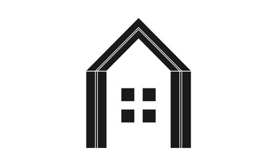 House property simple illustration design vector