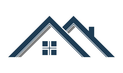 Luxury house roof illustration design vector