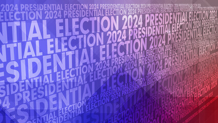 Candidate abstract background presidential election text inscription in creative typography symbolizing politics, voting choice