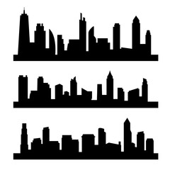 collection of skyscraper building background capturing the majesty of urban city