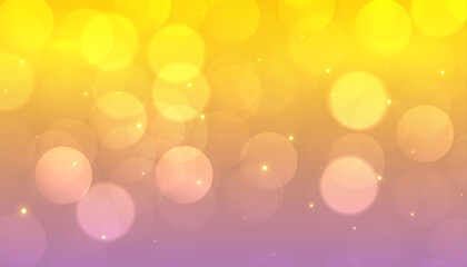 abstract blurred shiny banner with bokeh pattern