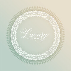 decorative lace frame background for greeting and invitations cards