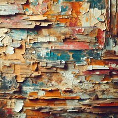 Old damaged rustic painted wood texture