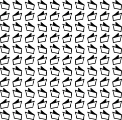 Geometric shapes folded at an angle as a monochrome background