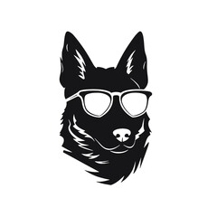 German Shepherd Silhouette 