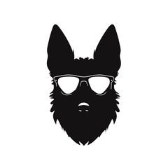 German Shepherd Silhouette 