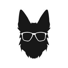 German Shepherd Silhouette 
