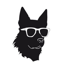 German Shepherd Silhouette 