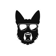 German Shepherd Silhouette 