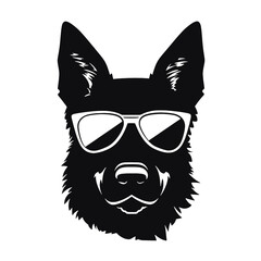 Pug dog - isolated vector illustration