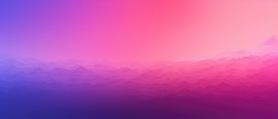 Foto op Canvas Abstract colorful gradients of pink to purple blur the calm of a soft pattern of cloud waves created with Generative AI Technology © AstraNova