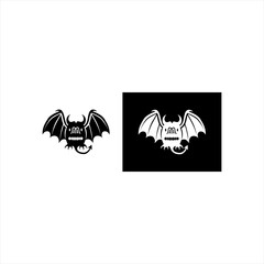 Illustration vector graphic of bat icon