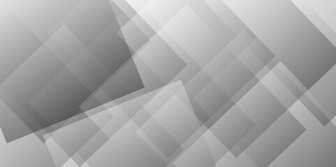 Fototapeta premium Abstract seamless modern white and gray color technology concept geometric line vector. Abstract background with lines geomatics Abstract retro pattern of triangle shapes. White triangular backdrop.