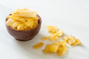 Banana Chips - fried or baked sliced banana