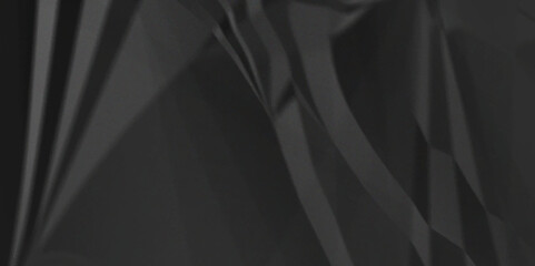 Black crumpled paper background texture pattern overlay. wrinkled high resolution arts craft and Seamless white crumpled paper.