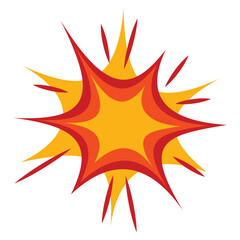 Comic Explosion Effect