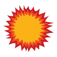 Comic Explosion Effect