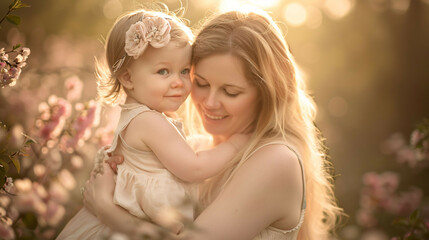 Obraz premium mother and son happiness