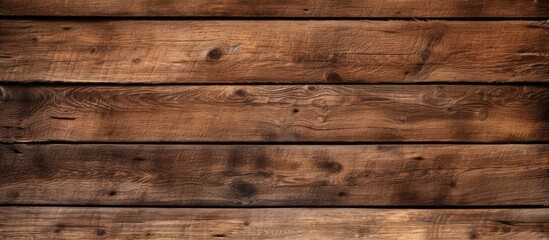Fototapeta na wymiar This close-up view showcases a detailed wooden plank wall commonly used in construction work. The natural wood texture is prominently displayed, highlighting the sturdy and durable characteristics of