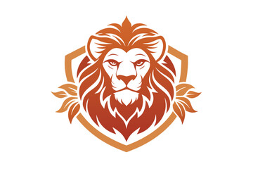 Logo Lion Animal Illustration Design