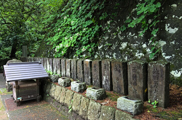 福島県　飯盛山の白虎隊十九士の墓