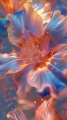 Cosmic Petals: Each bloom harbors the secrets of the cosmos, an invitation to explore the universe's wonders.