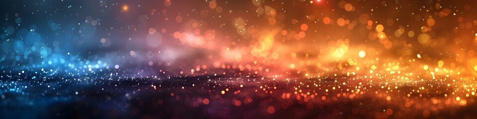 Vibrant and Glowing Abstract Light Particles Background, To provide a captivating background for designs and graphics, especially for celebrations,