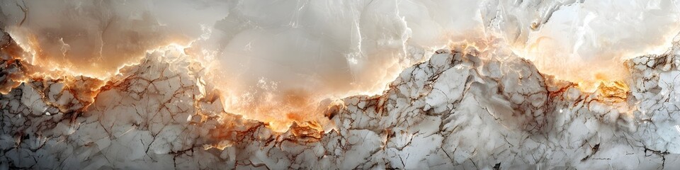 AI-Generated Marble Background with Fire and Smoke, To provide an eye-catching and unique background for artistic designs and banners