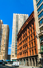 Architecture of Lower Manhattan in New York City, United States - 754087126