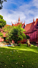 Fototapeta na wymiar Khmer National Museum in Phnom Penh, Capital of Cambodia.
