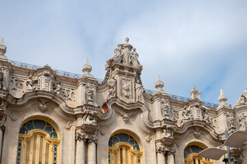 Grand Theater of Havana (Gran Teatro de la Habana) on Paseo del Prado at Central Park (Parque...