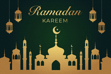 Vector file, elegant luxury Ramadan, Eid al-Fitr, Islamic background decorative greeting card