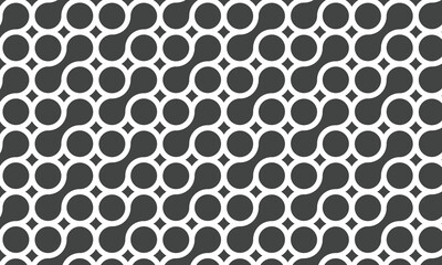 Seamless grey and white geometric pattern.