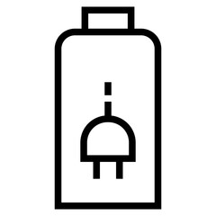 Battery icon. battery charge level. battery Charging icon