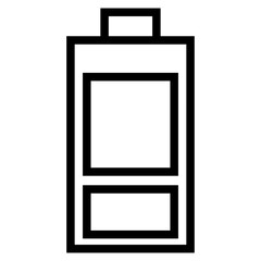 Battery icon. battery charge level. battery Charging icon