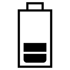 Battery icon. battery charge level. battery Charging icon