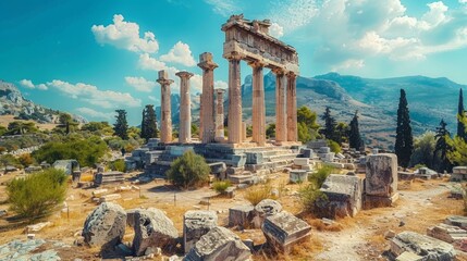 A VIP tour of ancient ruins in Greece, combining luxury travel