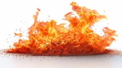 fire flames background
