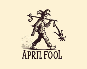 jester, clown illustration